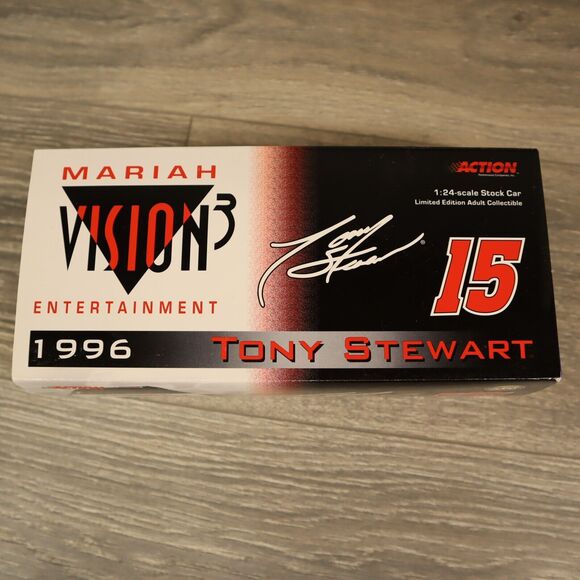 1996 Tony Stewart #15 Vision3 Ranier-Walsh Racing Pontiac 1:24 NASCAR Action - Picture 5 of 12